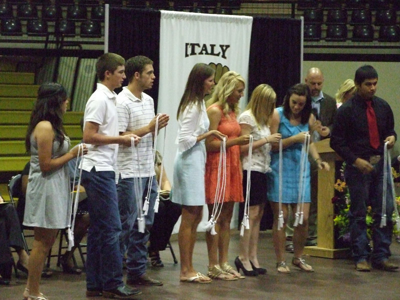 Image: These are the students in the top 10% at Italy High School.