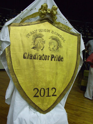 Image: The Class of 2012 donated this 4’ shield for the halls of IHS.