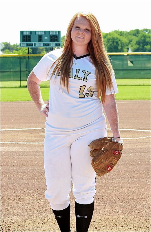 Image: 2nd Team All-District 3rd Baseman — Katie “Willie” Byers (Jr.)