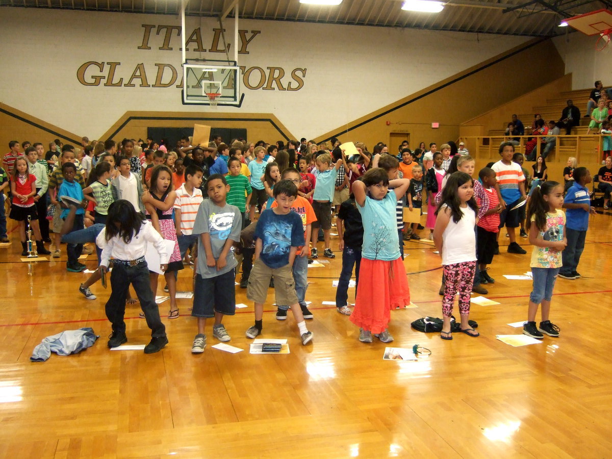 Image: All these students have been read to by Mr. Ivey.