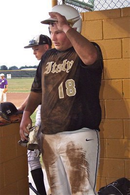 Image: John Byers(18) is completely covered in diamond dust. That’s not a long-sleeved shirt the baseball brute is wearing.