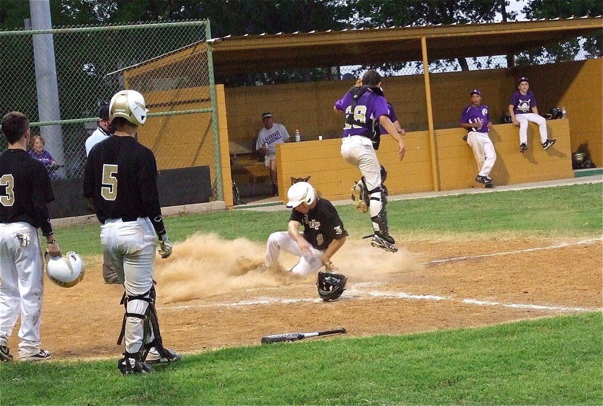 Image: Italy scores another run after Justin Wood lofts a 3 run triple over Alvarado’s infielders to give Italy a 10-0 lead.