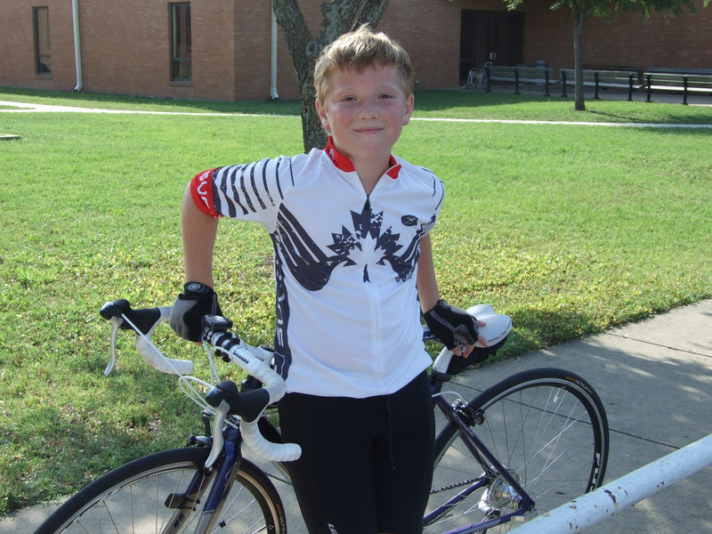 Image: Zach Durham, Ovilla resident, rides every weekend.