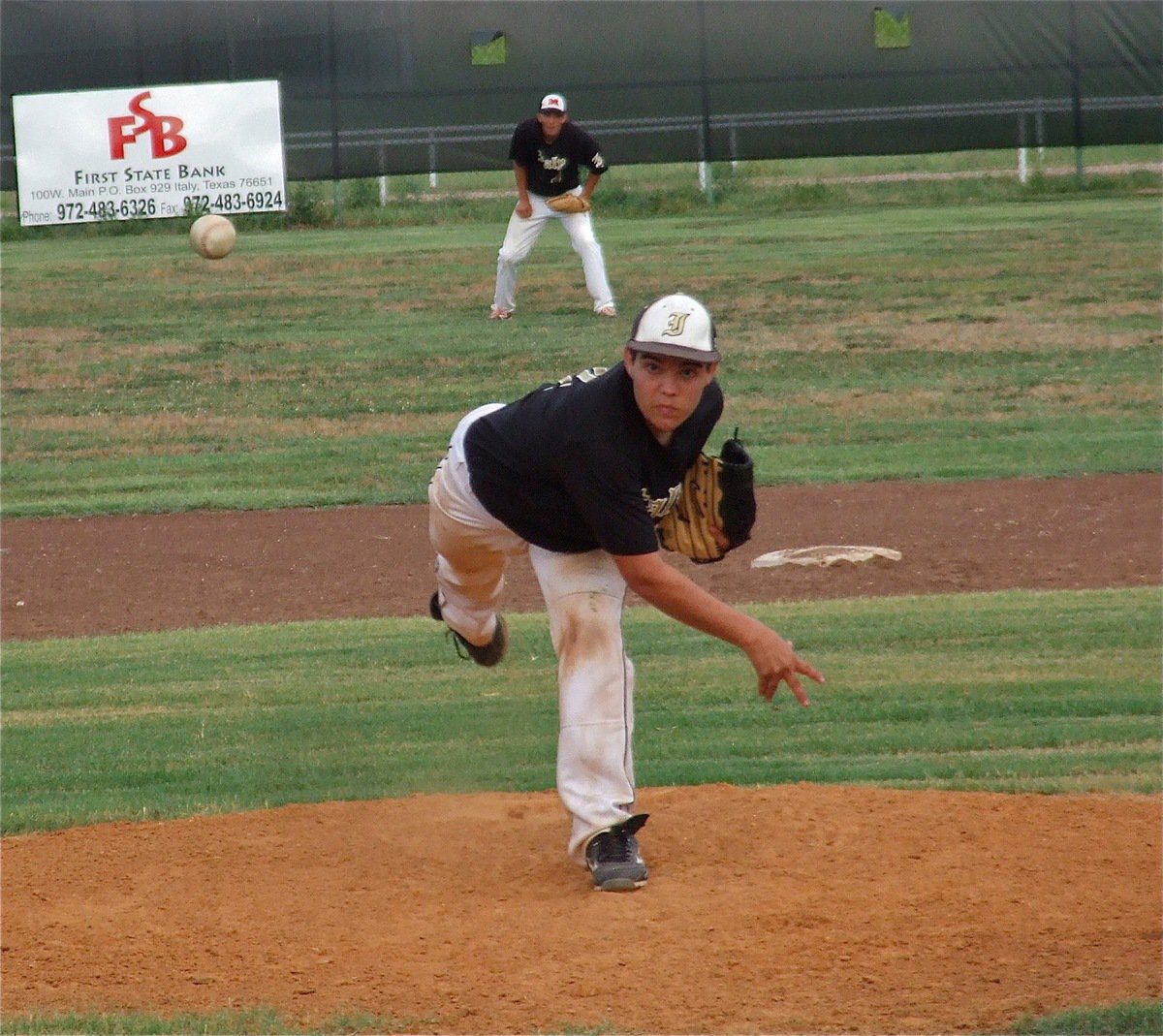 Image: Tyler Anderson starts on the mound in game two for Italy.