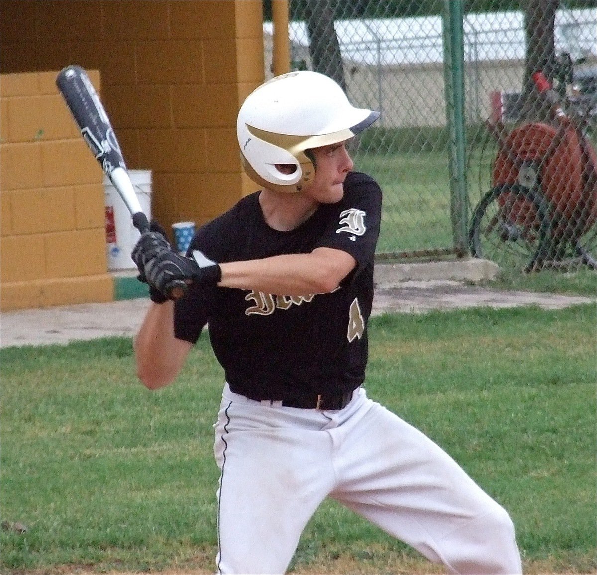 Image: Justin Wood(4) continues to to be a solid hitter for Team Italy.