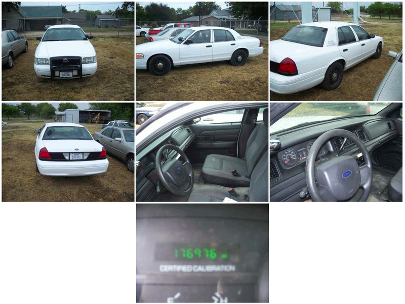 Image: 2007 Ford Crown Victoria / 176,976 Miles showing.