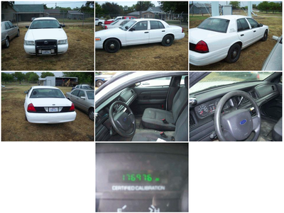 Image: 2007 Ford Crown Victoria / 176,976 Miles showing.