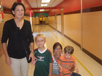 Image: Dorothy Creighton and Sophie Creighton with the kiddos!