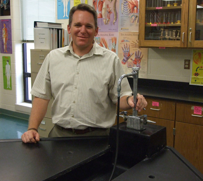 Image: Matthew Patterson, new science teacher at Italy High School, is preparing for a great year of science.  With a hands-on approach to learning, Patterson plans a lot of experiments with the students.