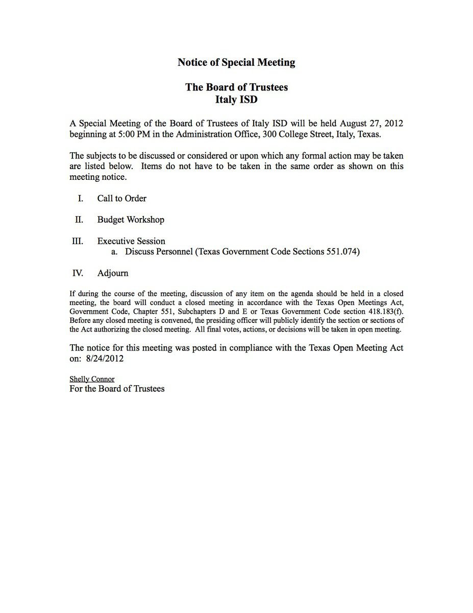 Image: Budget Workshop Agenda-August 27, 2012