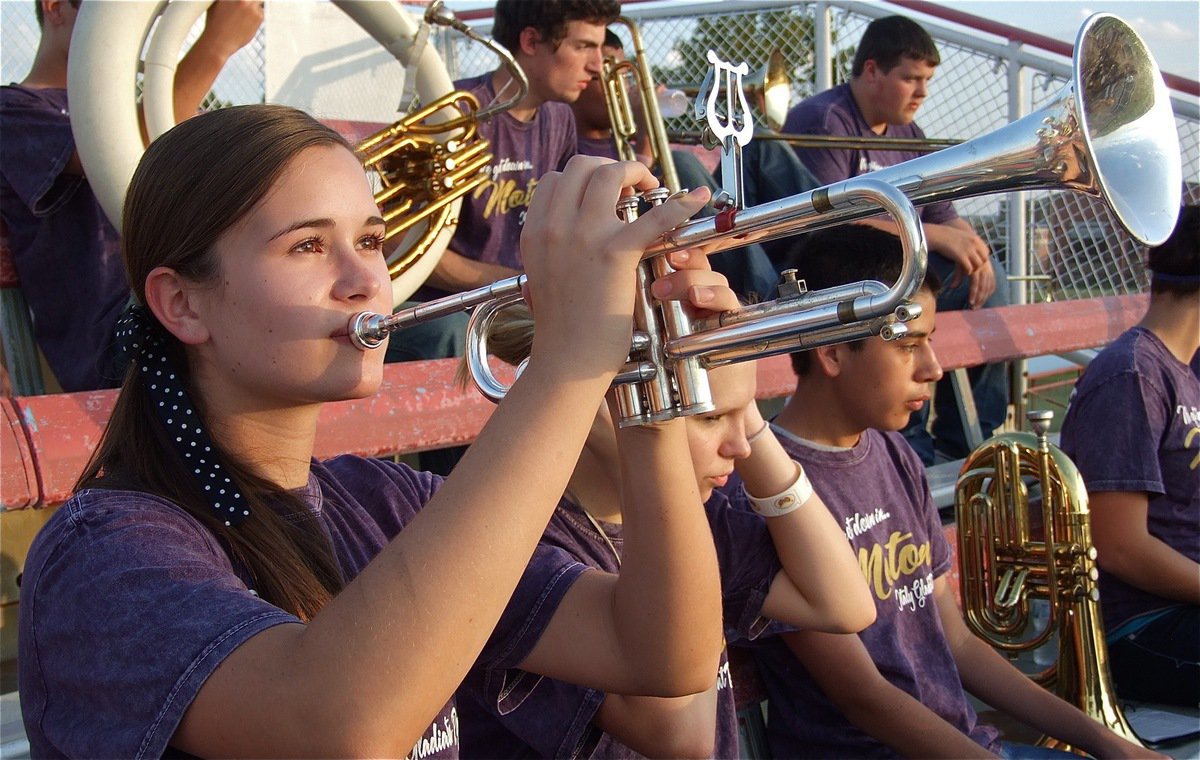 Image: Amber Hooker shows her skills.