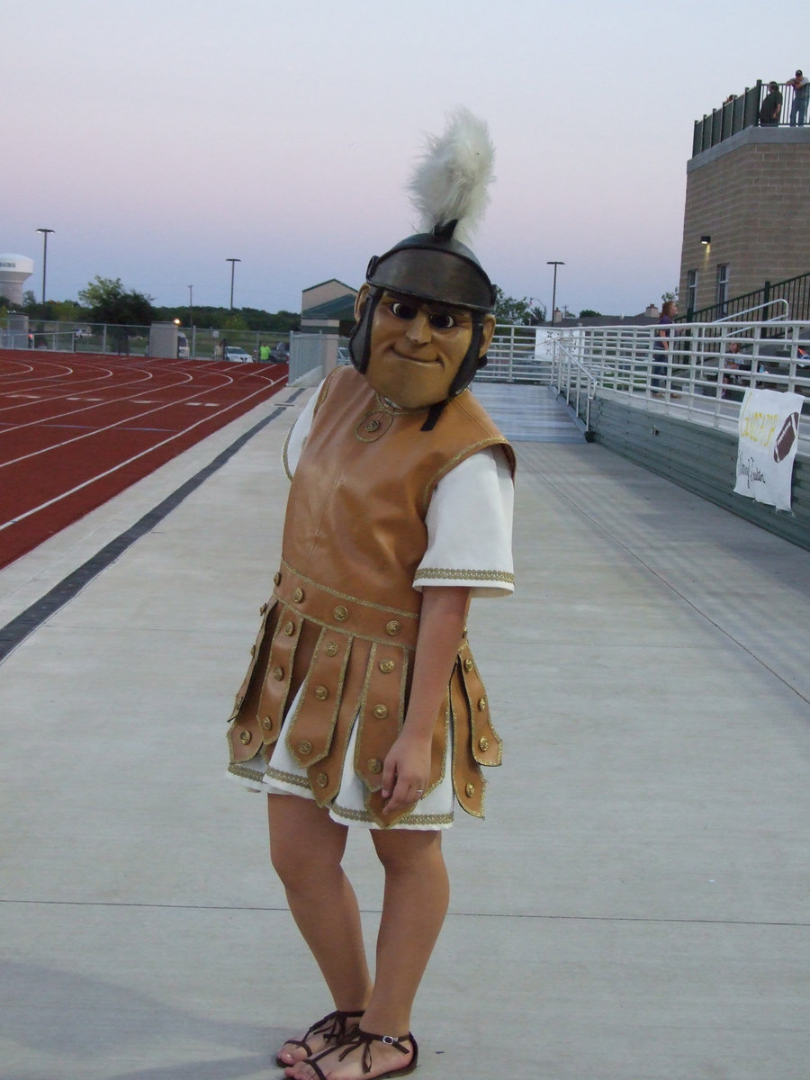 Image: Gladiator mascot Reagan Adams once appeared in a commercial with Dale Hansen.