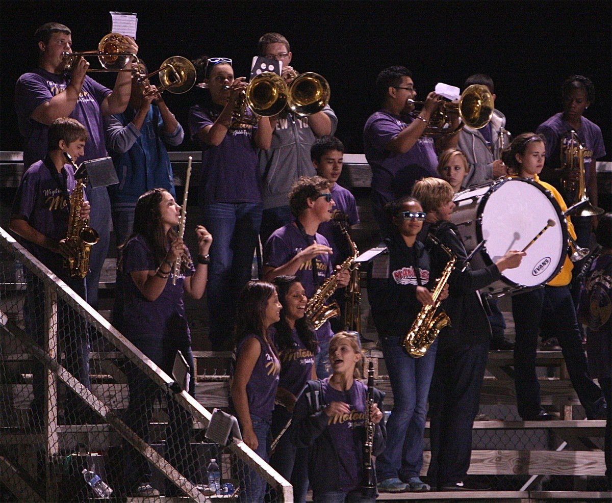 Image: The Gladiator Regiment Marching Band keeps the, “Beat of Champions,” going strong!