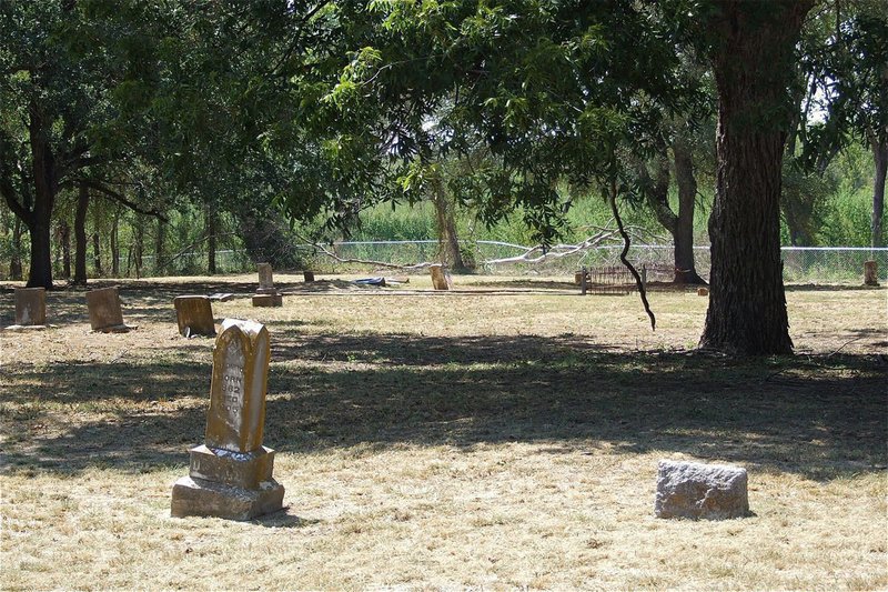 Image: A portion of the newly constructed fence has already been damaged by a fallen tree.