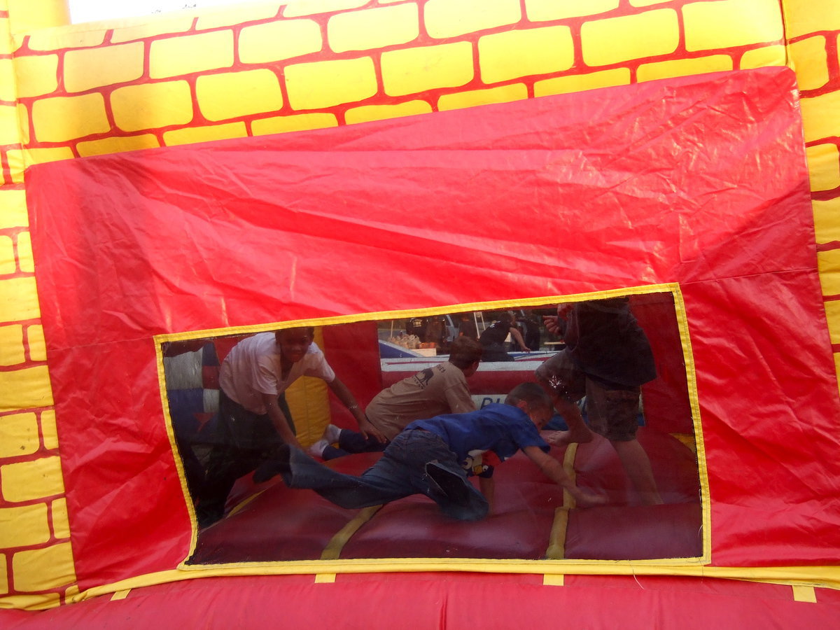 Image: Bounce house fun!