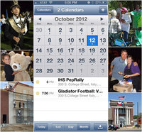 Image: Click on the two links, Community Events and School Events, within this article to link your iPhone to the italyneotribune.com Calendar and stay updated regarding local happenings.