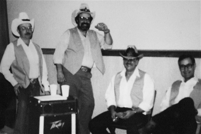 Image: The original members of the Italy City Limits Band. (L-R) John Goodman, Sammy Wolaver, Howard Bright and Joe Bradley.