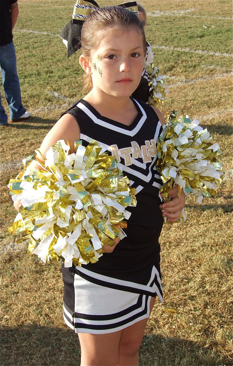 Image: C-Team cheerleader Taylor Souder was born to wear this stuff as the IYAA celebrated homecoming on Saturday.