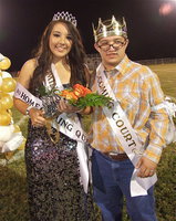 Image: The 2012 Homecoming Queen and King are Alyssa Richards and Blake Vega.