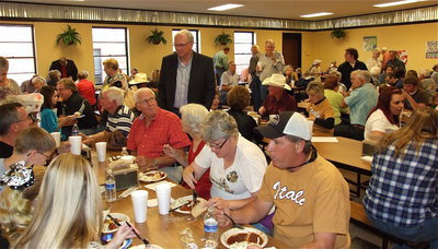 Image: Thanks everyone for participating during the George Scott Memorial Scholarship Fund barbecue dinner. The school cafeteria was packed from beginning to end and raised $5,800 in scholarship funds to support IHS graduates attending college.