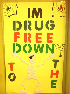 Image: I am drug free down to the end!