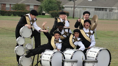 Image: The drumline at its finest.
