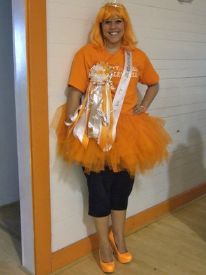 Image: Coach Asley Montalbo looks mighty cute as Avalon’s Homecoming Queen!