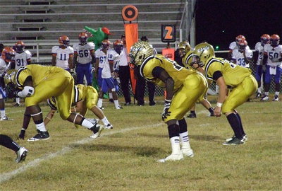 Image: Linebackers Ryheem Walker(10) and Shad Newman(25) combined for 19 total tackles against Gateway with Walker having 8 solo tackles and 4 assists and Newman having 1 solo and 6 assists.