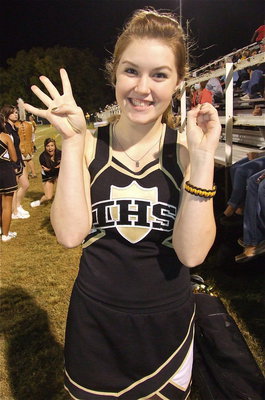 Image: Taylor Turner is proud of her Gladiators on defeating Gateway to post a 4-0 district record.