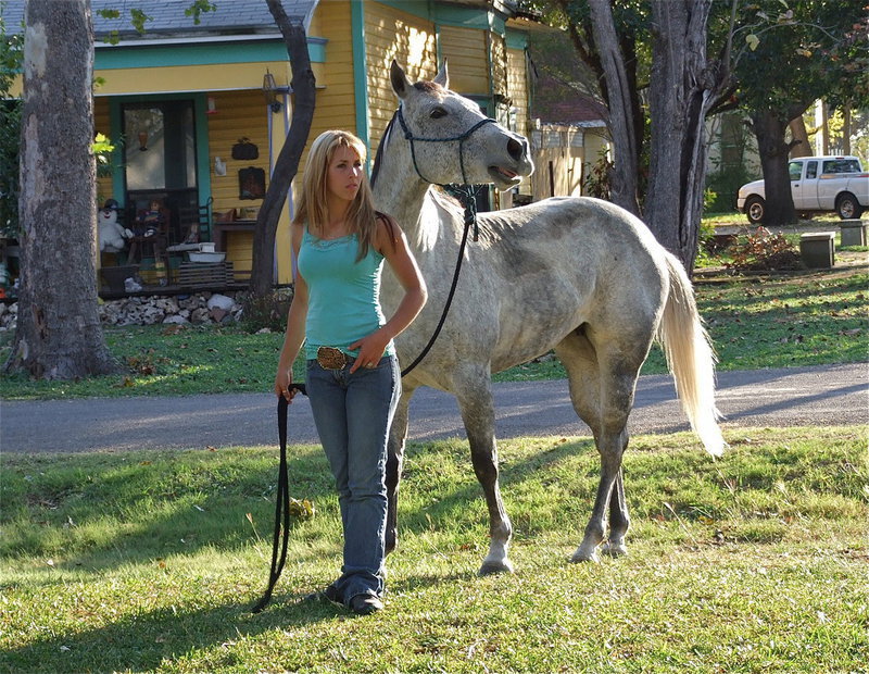 Image: The rider was from Weatherford while the horse was from Bardwell.