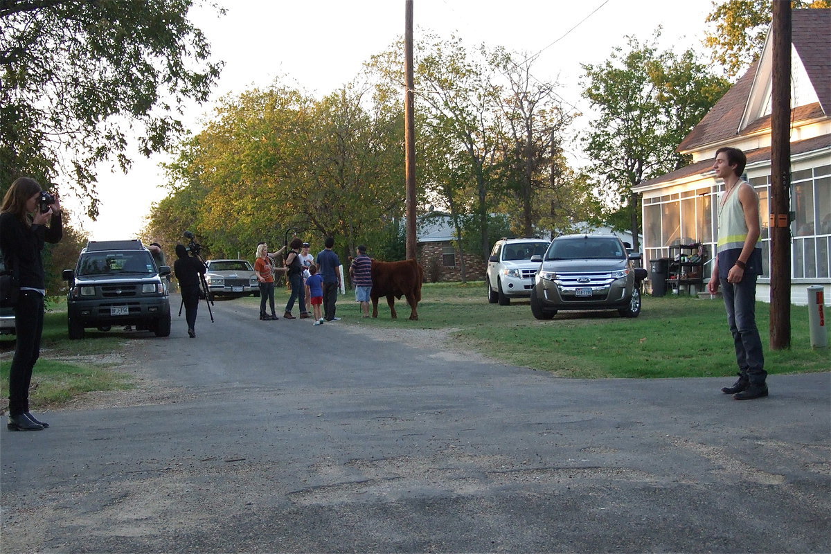 Image: Action happening all around the set and up and down the streets of Italy’s West End neighborhood.