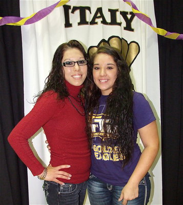 Image: Aunt Dana Hamby with her talented niece, Alyssa Richards, after Richards signed to play for the Golden Eagles of Tennessee Tech University!