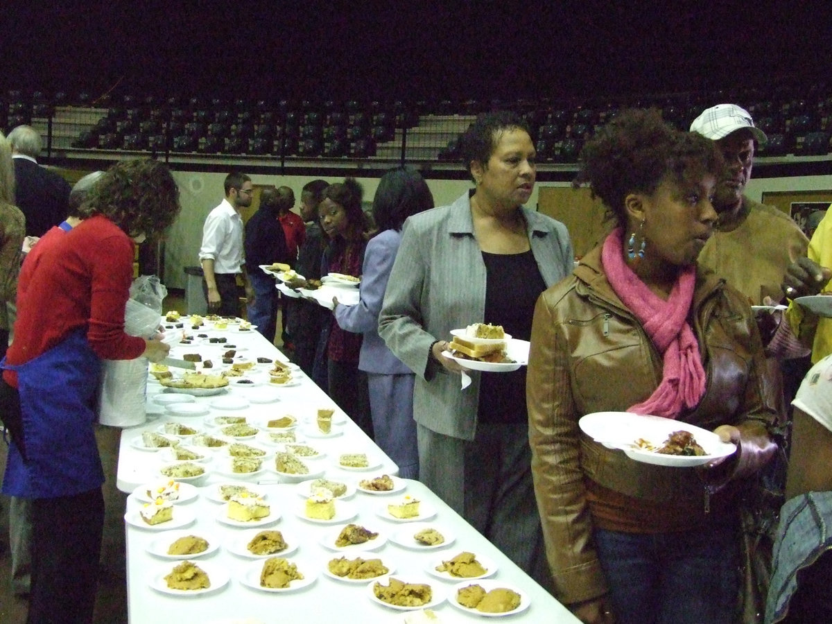 Image: Desserts galore.  You can’t pass up that table!