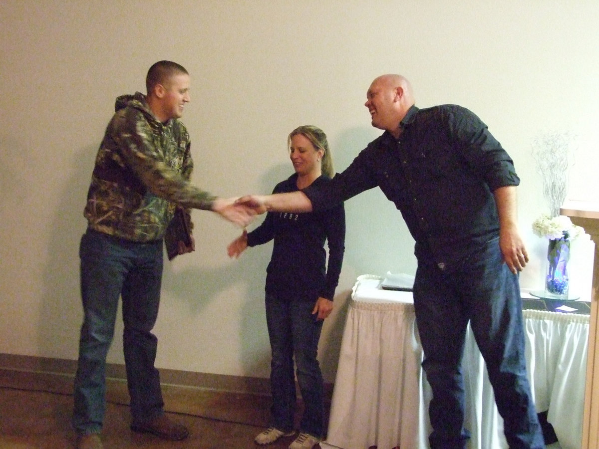 Image: Officer Mike Richardson was named Rookie of the Year.