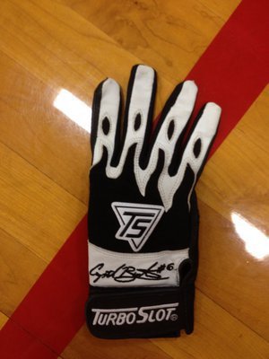 Image: Get a grip, slide into home with this Turbo Slot batting glove.