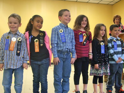 Image: Mrs. Morgan’s first grade class members –  all A’s.