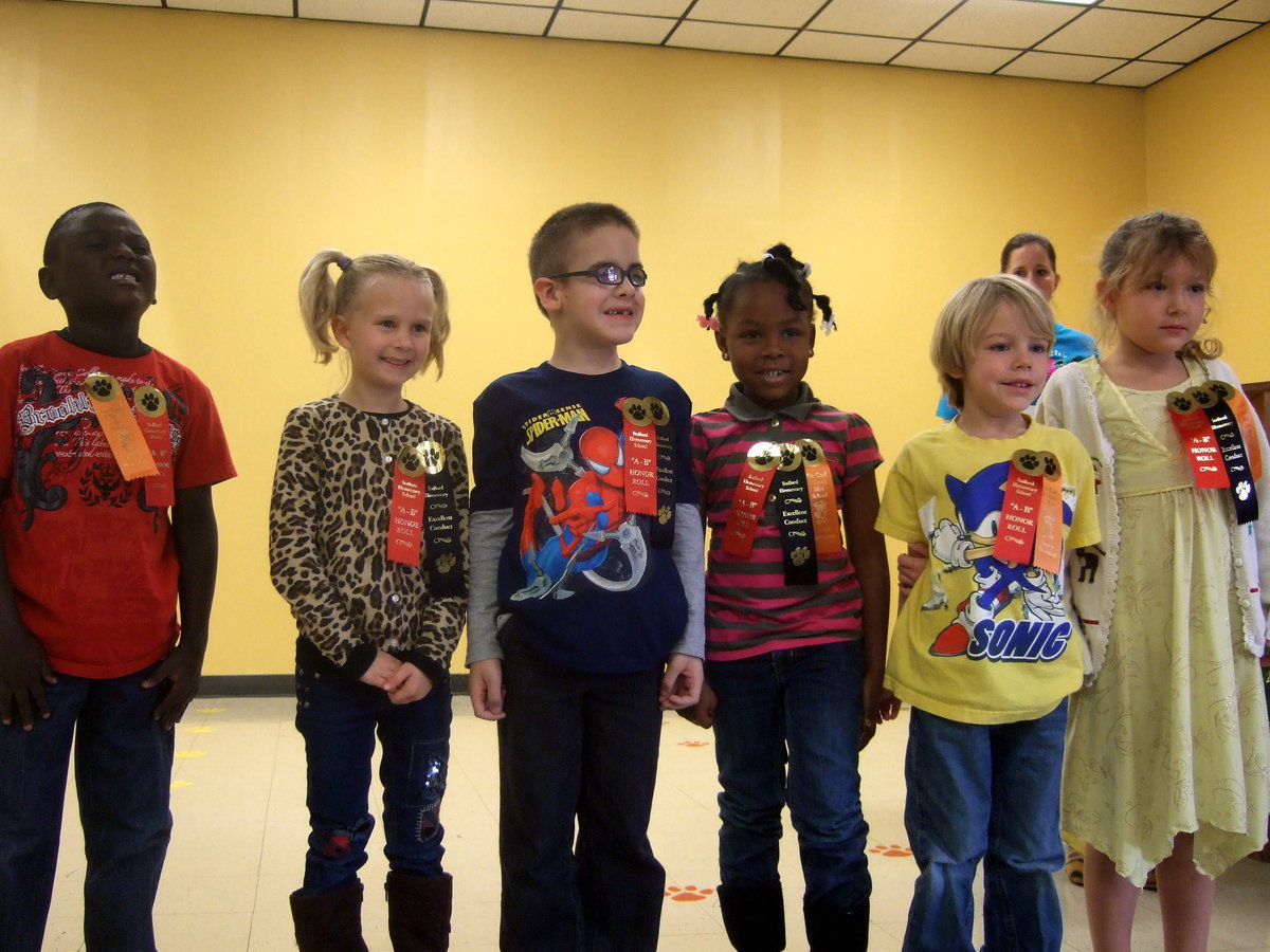 Image: Mrs. McClesky’s first grade class earned all A’s and B’s.