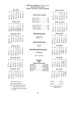Image: 2013-2014 Italy ISD calendar