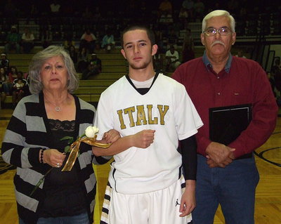 Image: Congratulations to senior Caden Jacinto who is pictured with grandparents Mary and Lucio Jacinto.