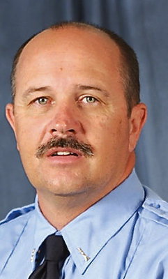 Image: Fallen Bryan Firefighter and a Gladiator graduate of Italy High School, Lieutenant Greg Pickard, 54, gave his life while trying to help a fellow firefighter trapped inside the Knights of Columbus Hall fire back on February 15. Greg is survived by his wife, Susie, his parents Robert and Carla, son Jake, daughter Robin and three grandchildren. Greg and Susie’s son, Jake, is a College Station firefighter.