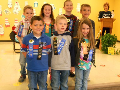Image: Mrs. Morgan’s all A’s students with smiles bright.