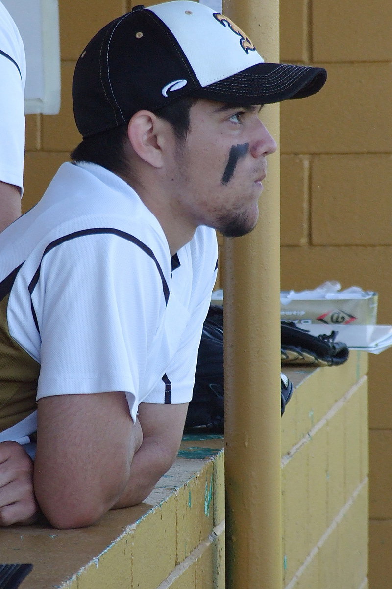 Image: Tyler Anderson(11) observes the goings on during Senior Day.