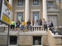 Image: Italy junior high and high school Ellis County Art Show participants.