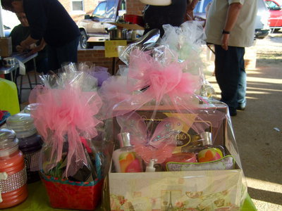 Image: Anita Ortiz had a booth of Mother’s Day gifts, all home made.