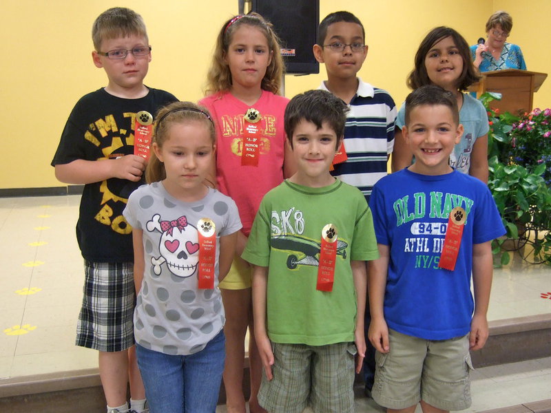 Image: Mrs. Mandrell’s A-B Honor Roll students.