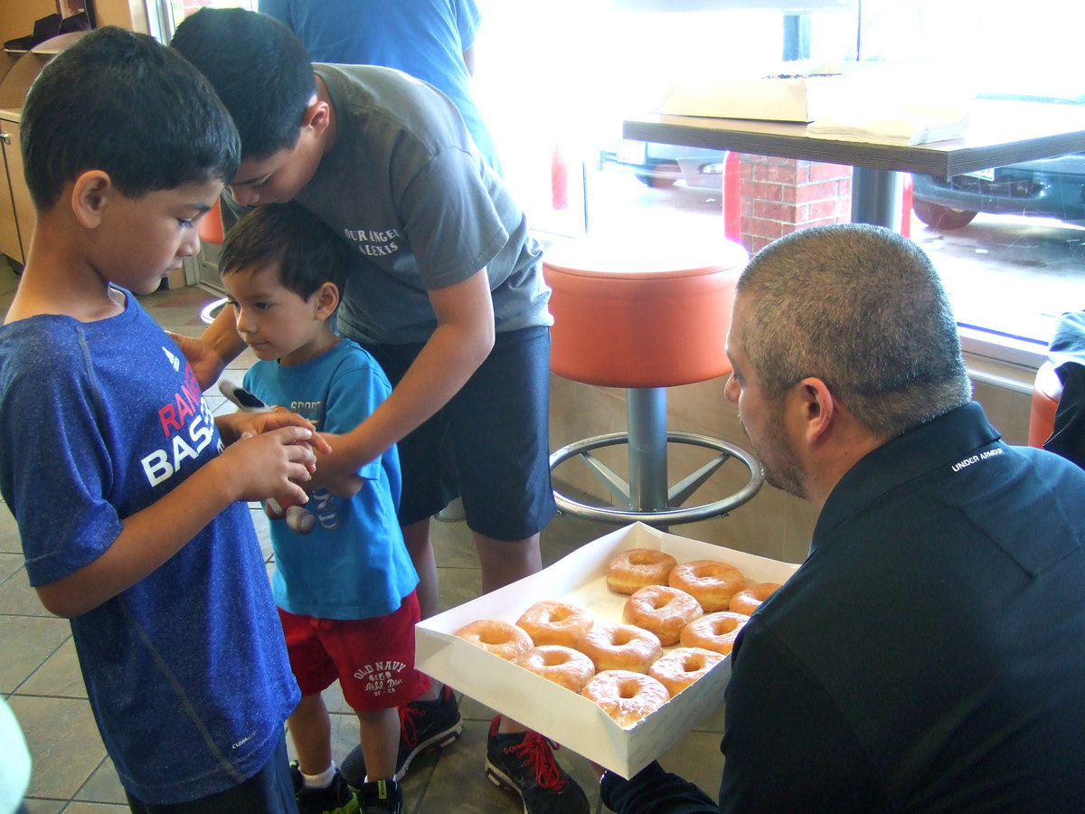 Image: They are ready for some donuts!