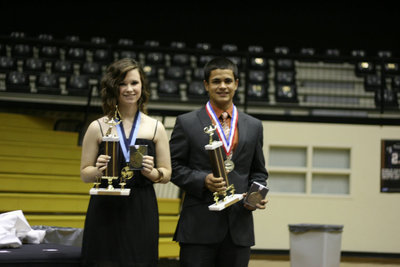 Image: Meagan hooker and Reid Jacinto received top honors.