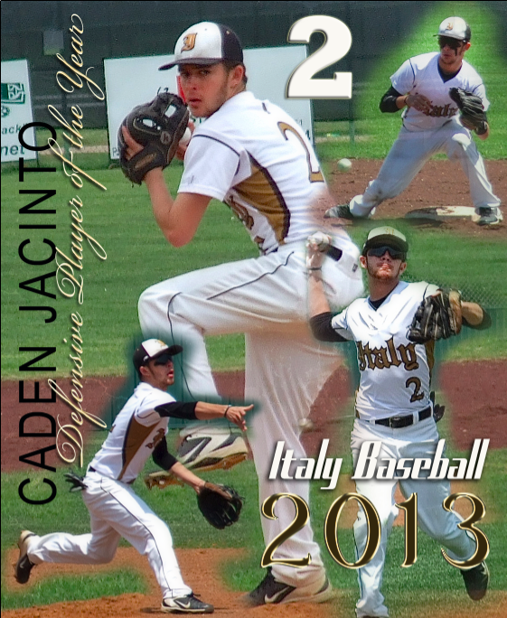 Image: Gladiator Caden Jacinto, an Italy Senior, was named the district 14-A baseball’s Defensive Player of the Year for 2013. Jacinto also played shortstop when not on the mound and was a potent offensive weapon as well. The heart of the team, Jacinto led Italy to a district championship over rival schools Frost and Itasca with the Gladiators finishing as area champions.