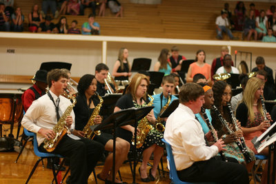 Image: Eight students in the band are seniors and will be moving on to the next challenge in their life.