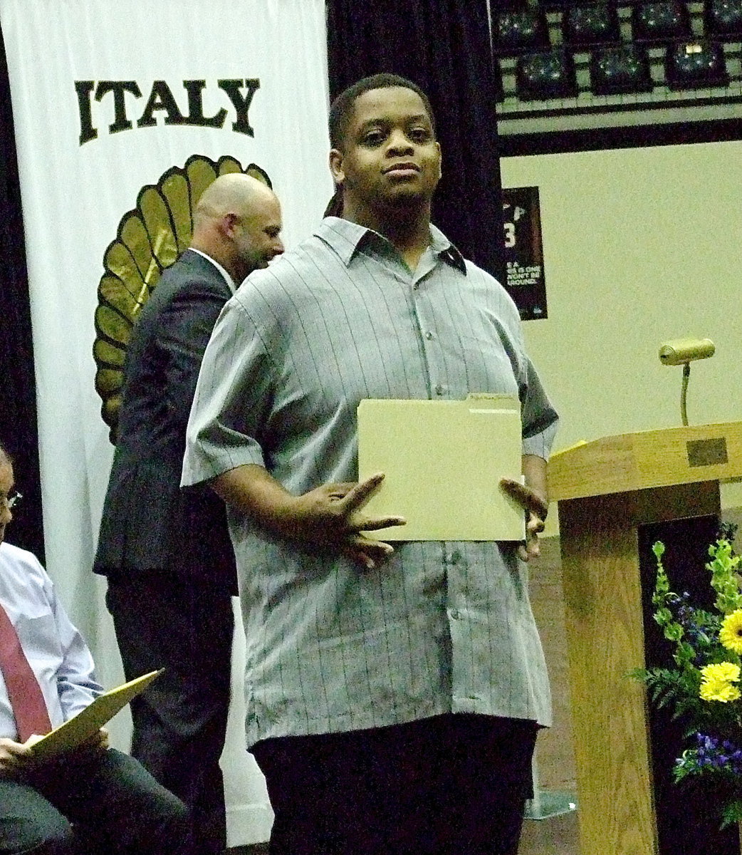 Image: Timothy Fleming receives an Italy High School Band Booster Scholarships for $1,500.
    Timothy also received the Stafford Alumni Scholarship.